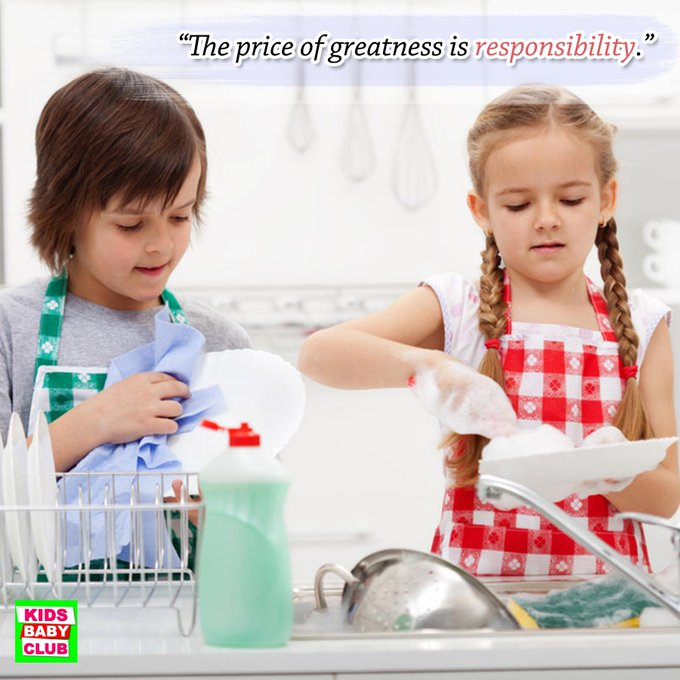 KidsBabyClub1's tweet photo. “The #price of #greatness is #responsibility.” https://t.co/DIUZRtmOBw