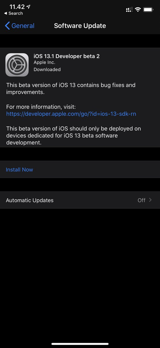 jauhari's tweet image. OTW 🏃🏽💨💨💨  #iOS131DevBeta2