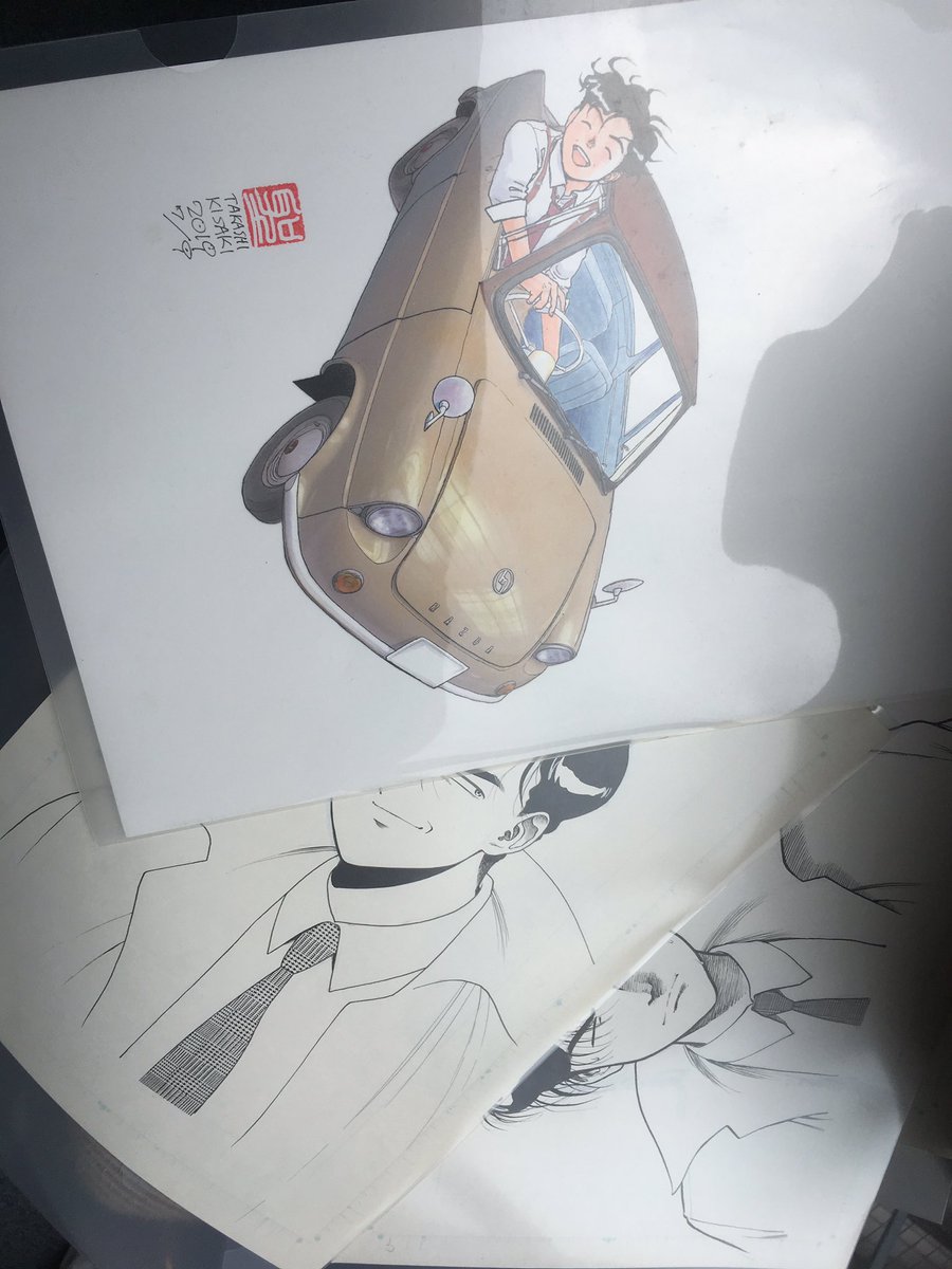 原画展示に原画販売もあります!
上演記念価格ですよ〜 