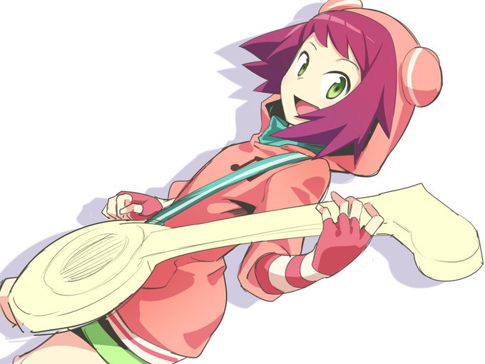 お題箱より、流星のロックマンの響ミソラちゃん。 