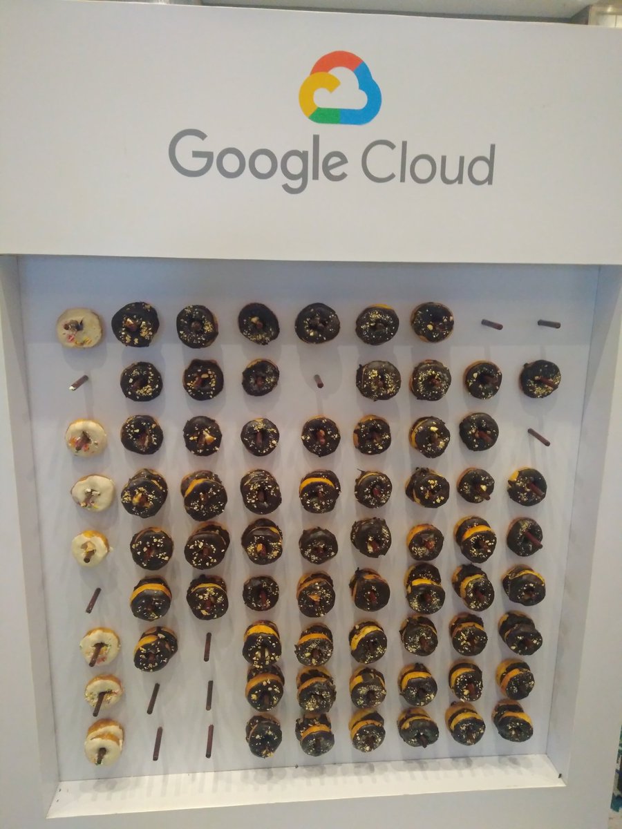 ipeNico's tweet photo. Doughnuts on the Google Cloud. hehehehe.. #GoogleCloudSummit https://t.co/xUd5VOHZZX