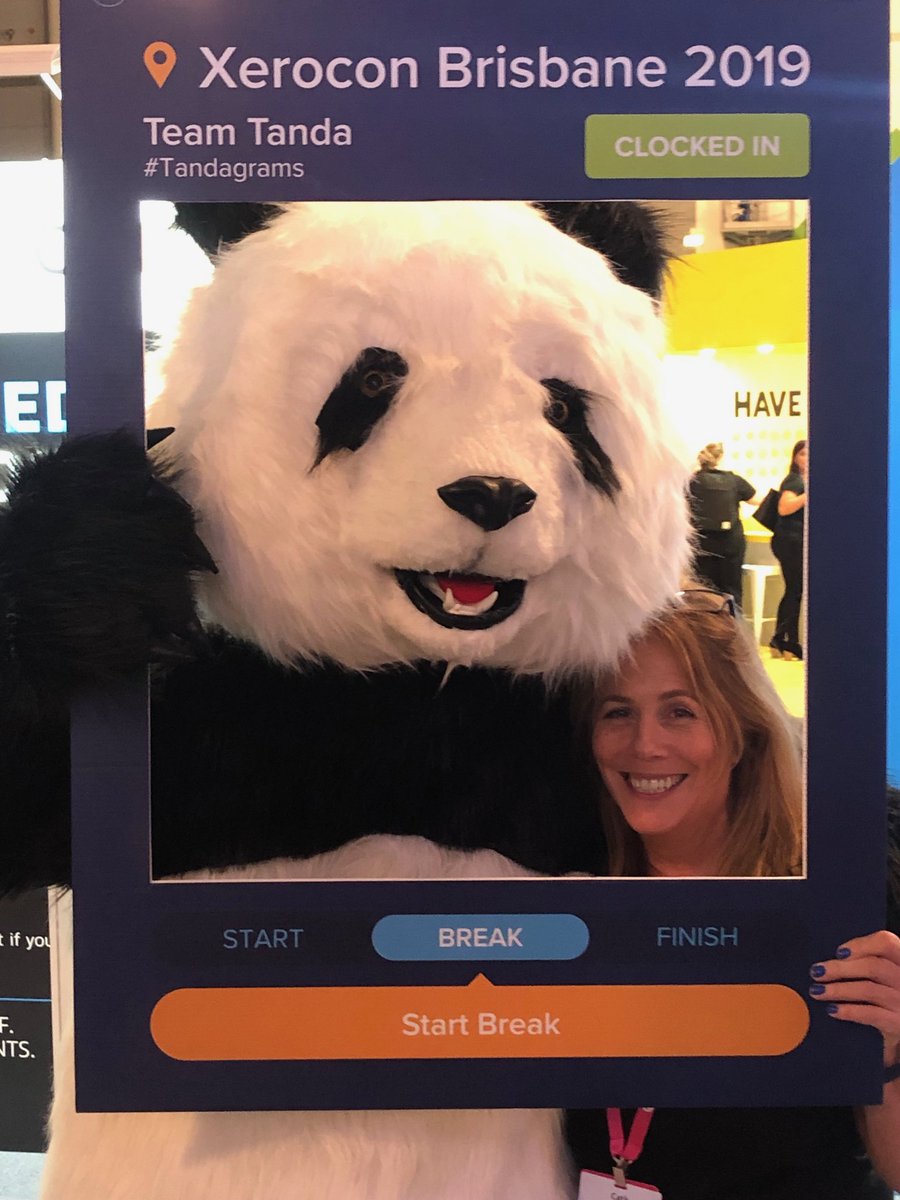 Meeting so many amazing people at #Xerocon like Mr Panda! 
#tanda #tandagram #hrcentral #day2 #Xerocon