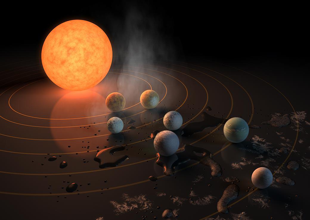 humensciences's tweet photo. #LeSaviezVous? Les astronomes ont découvert plus de 4000 exoplanètes dont une cinquantaine pourraient être habitables et donc héberger de l’eau. Seule difficulté, leur éloignement. La plus proche est à quelques quarante mille milliards de kilomètres. https://t.co/6TJa1ZIQAe
