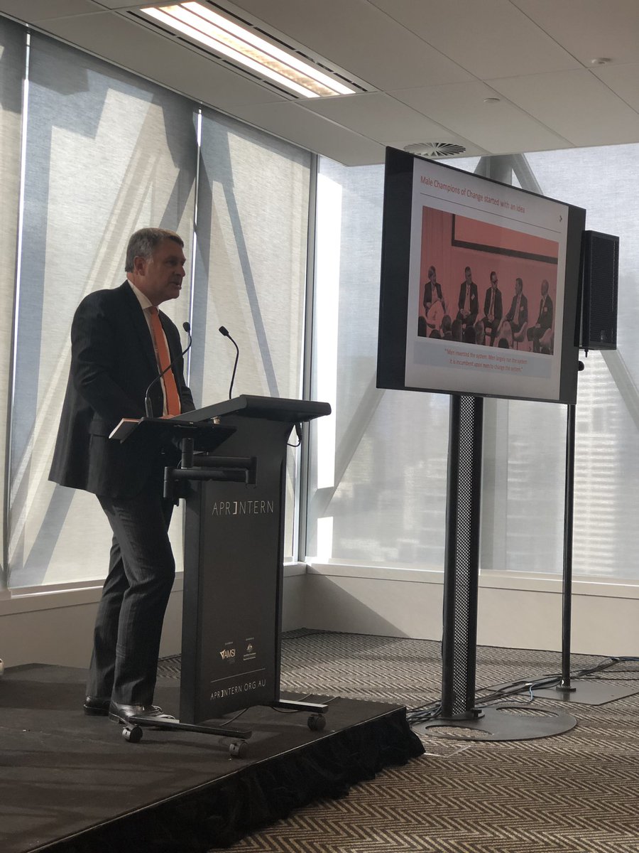 BallardCate's tweet photo. Andrew Stevens from MCC at STEMFest 2019 - says gender equality is about the redistribution of power between men and women. #STEMWomenAPR https://t.co/CztHd7CxQd