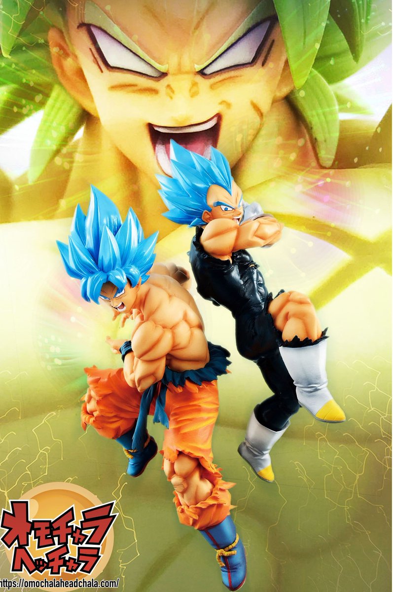 드래곤볼 슈퍼 브로리 TAG FIGHTERS ~에네르기파&갈릭포~ 피규어입니다! 두 개를 합쳐 애니메이션의 요 장면을 재현할수 있는 피규어에요!🤭 공터에서...