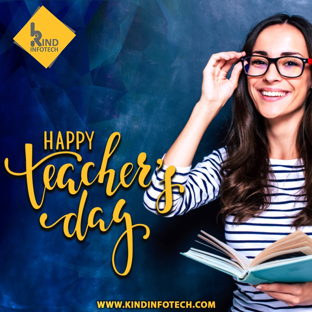 kindinfotech's tweet photo. Kind Infotech thanks all the teachers who has brightened our lives with life long lessons.
Happy Teacher's Day...!!!

#kindinfotech #digitalmarketing #marketing #socialmediamarketing #seo #business #branding #HappyTeachersDay #TeachersDay #TeachersDay2019 https://t.co/lZkHrp1iPU