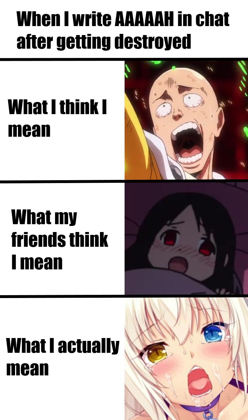 r/animemes on X: Know the difference #Animemes #memes #anime