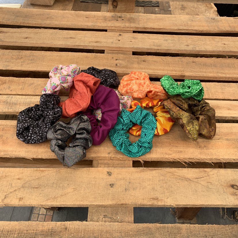 Excited to share this item from my #etsy shop: Hand Made Hair Scrunchies - 2 Pack etsy.me/2ZPVtDk