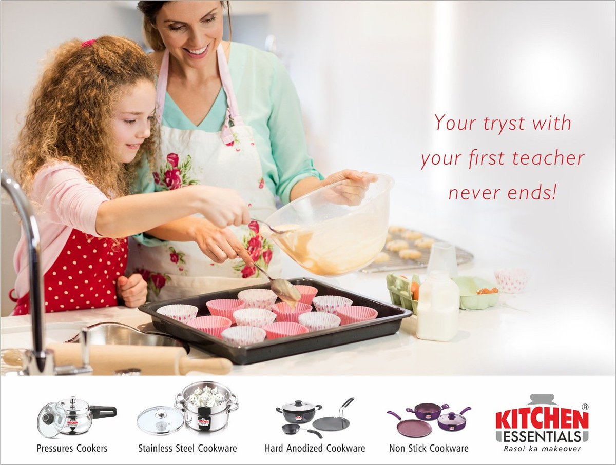 kecookware's tweet photo. Mother is the first and the best teacher. - Happy National Teacher Day
#kitchenessentials #rasoikamakeover #kitchen #cookware #cooking #homecooking #recipes #delicious #foodie #food #chef #healthyeating #healthyfood #healthyliving #cookforher #TeachersDay2019 #TeachersDay https://t.co/DKqpjmKUEW
