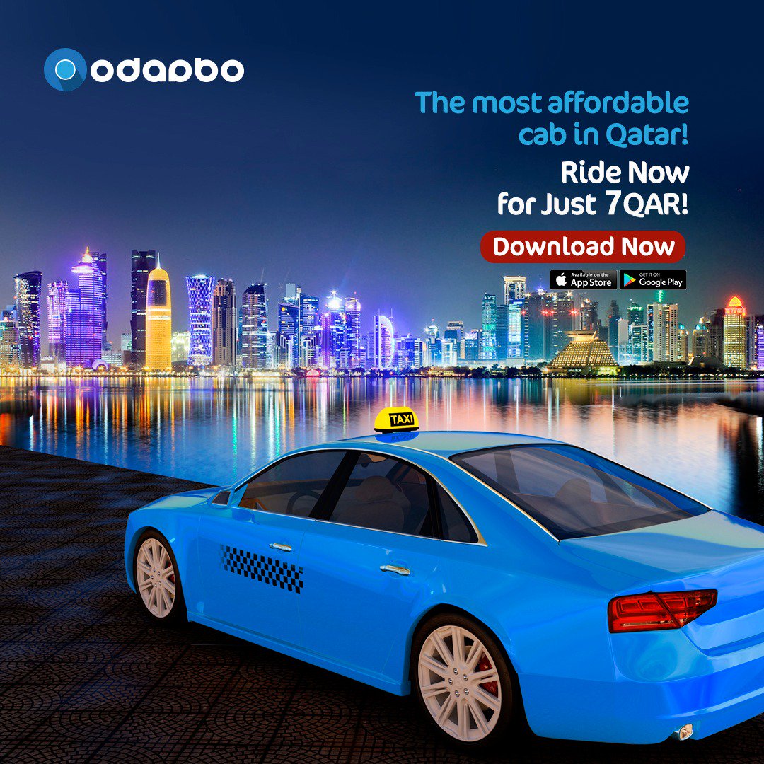 odaabocabs's tweet photo. Ride Now For Just 7 QAR!!.
Use code “BKC2WORK20“ and get 20% off for first 5 rides. .
Download Your App Now:
iPhone User App:
https://t.co/meCi6yYUpx
Android User App:
https://t.co/CL6KWjqofJ https://t.co/GGPtoQlXVH