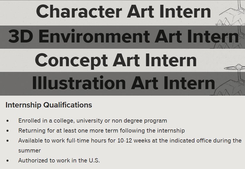 YBourykina's tweet image. hey! Riot Games is looking for art interns! if this fits you &amp;amp; you want to join one of our teams next summer, please apply &amp;amp; come make art with us! 💙 #LeagueofLegends

more intern positions ⬇️
riotgames.com/en/university-…