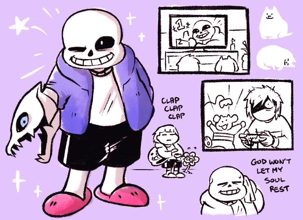 its him its sans undertale 