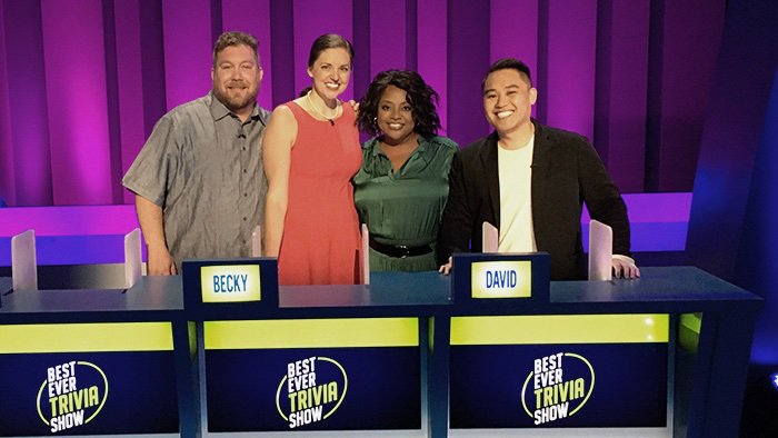 DrBeckyTuttle's tweet photo. Thanks @SherriEShepherd and #GameShowNetwork for an unforgettable time on #BestEverTrivia! While it was a ton of fun, I know I won't be joining the expert panel anytime soon... sticking to Emergency Medicine! 🚑💉💊 https://t.co/R6SLlUNLNy