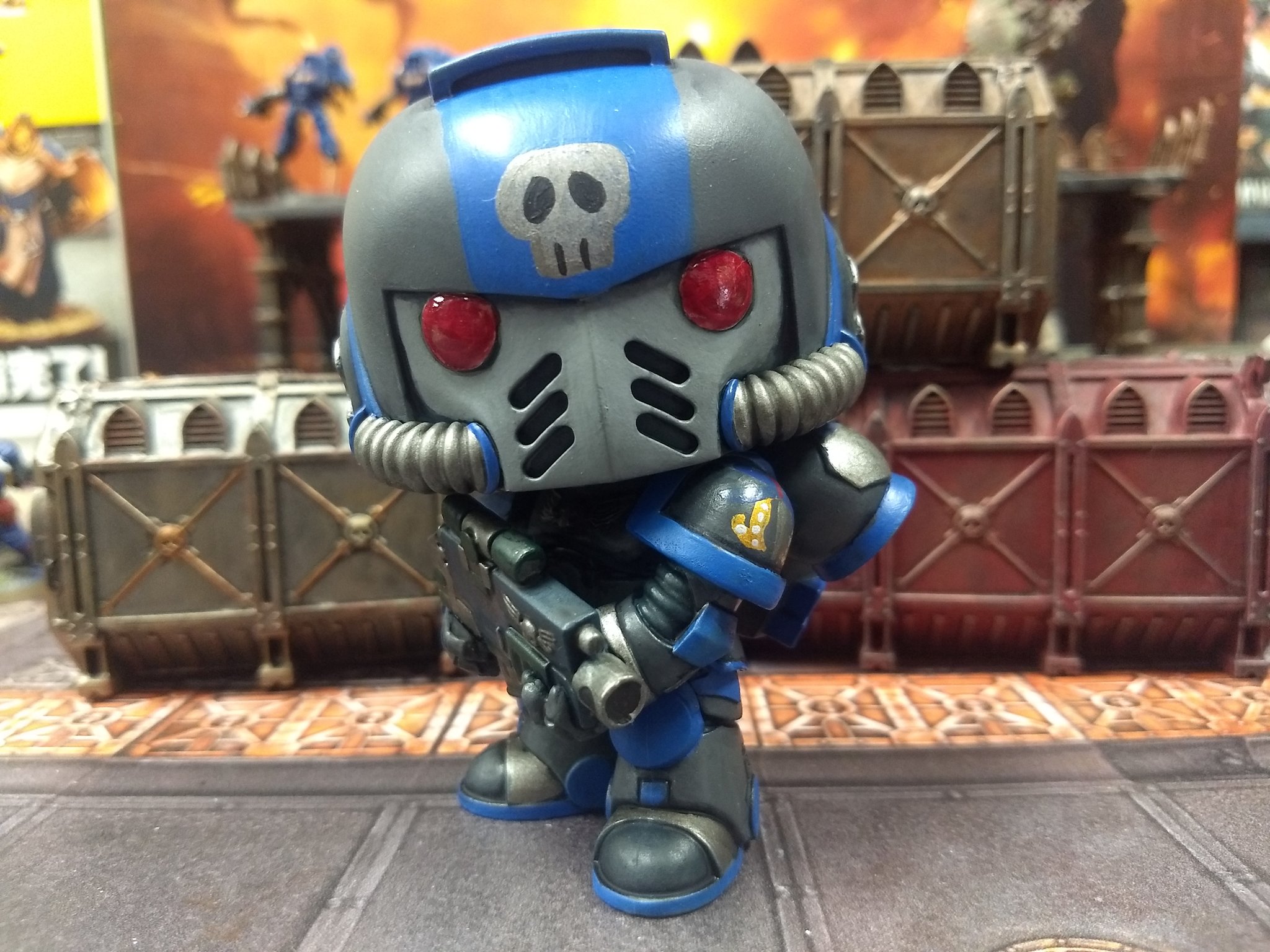 ウォーハンマーストア高田馬場 エントリーno 5 オデコにドクロは偉い証 ババマリーン T Co Dj3j9cq9ux Twitter