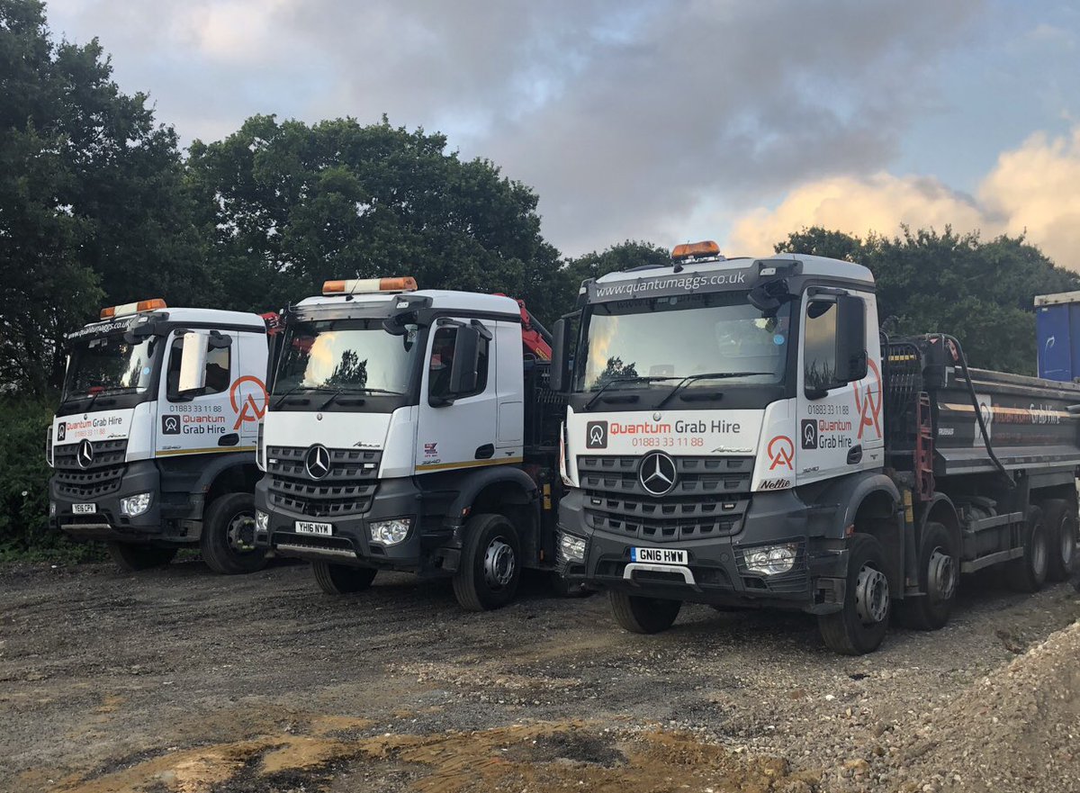 QuantumAggs's tweet photo. And then there were 3 !!! #grabhire #skiphire #surrey #sussex #kent #aggregatessupplier https://t.co/HnRIRpeT5i