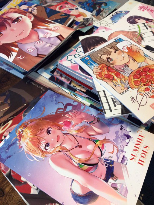 やっとメロンで頼んでた夏コミの本たちが届いた!
豊作豊作〜😚 