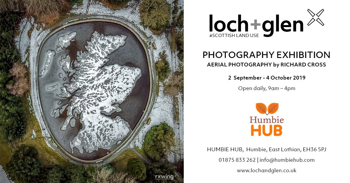 Richard Cross (@ctrlrx) on Twitter photo Scottish land use from the air. Exhibition of aerial photography by Richard Cross at Humbie Hub, open daily (9-4) until 4 October 2019.
#humbiehub #aerialphotography #scotlandfromtheair #rxwing Scottish land use from the air. Exhibition of aerial photography by Richard Cross at Humbie Hub, open daily (9-4) until 4 October 2019.
#humbiehub #aerialphotography #scotlandfromtheair #rxwing