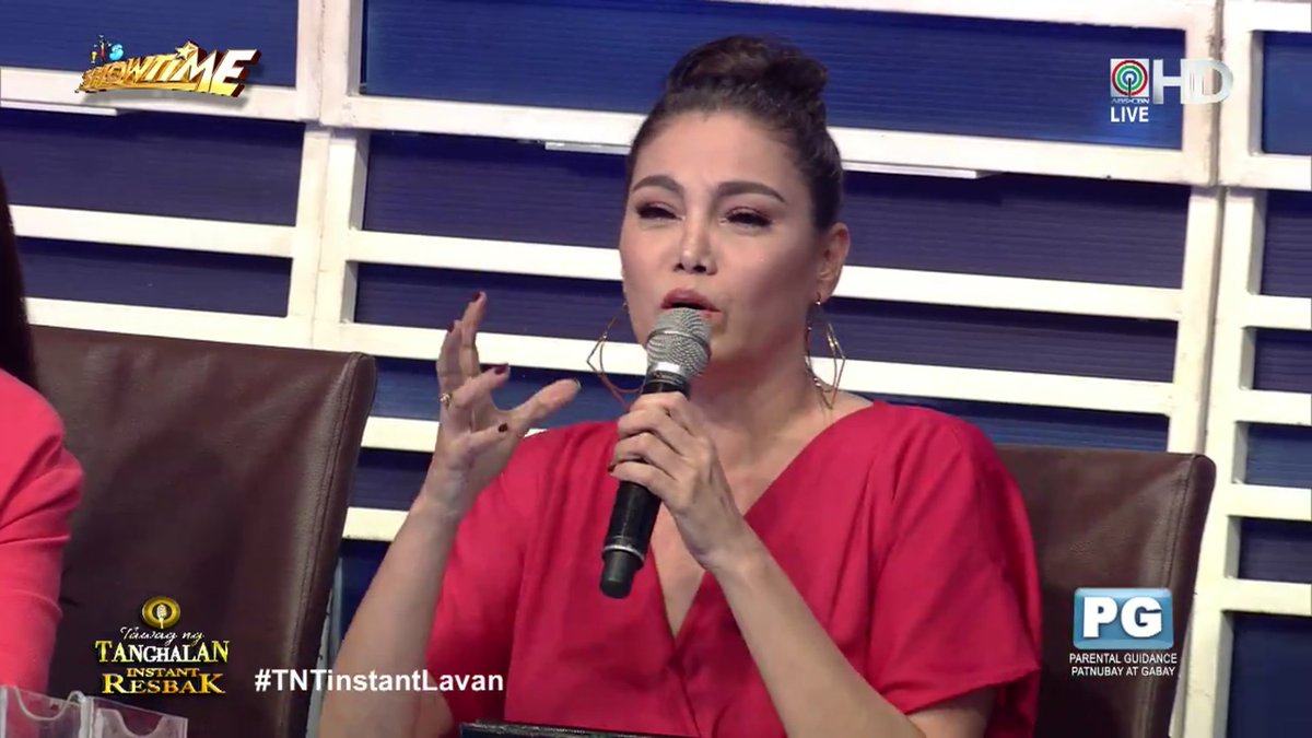 KKBtayo's tweet photo. Our favorite hurado @kbrosas for Tawag Ng Tanghalan Instant Resbak β€ #TNTInstantResbakWeek @itsShowtimeNa @TNTABSCBN #KBrosas https://t.co/tM6SmfA6Sz