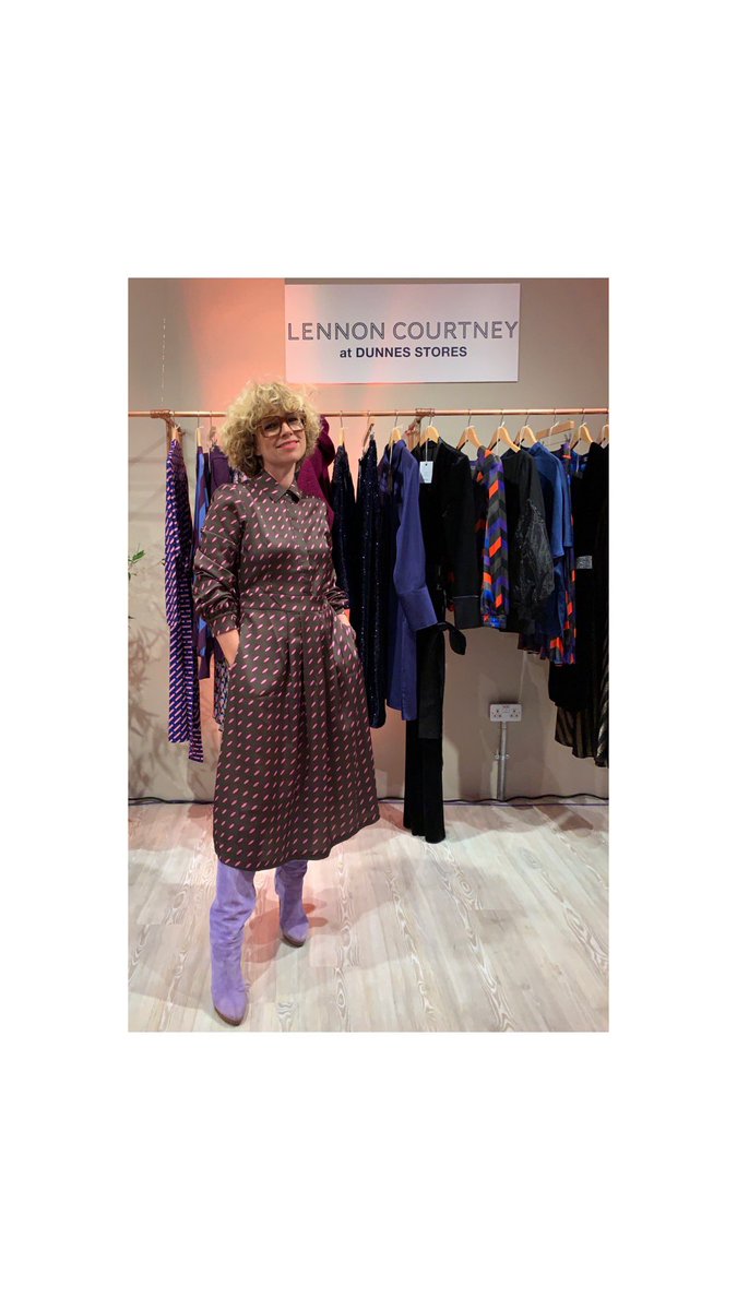 sonyalennon's tweet photo. It’s #dunnesstoresAW19 press preview day @dunnesstores For the first time ever, all 9 womenswear collections in one room amazing stable #irishdesign @Lennon_Courtney starts landing from September 17th. https://t.co/zf4qwiPY3O
