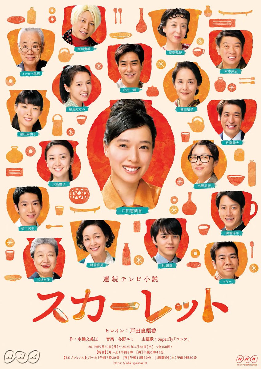 ハズキ Scarlet Group Poster
