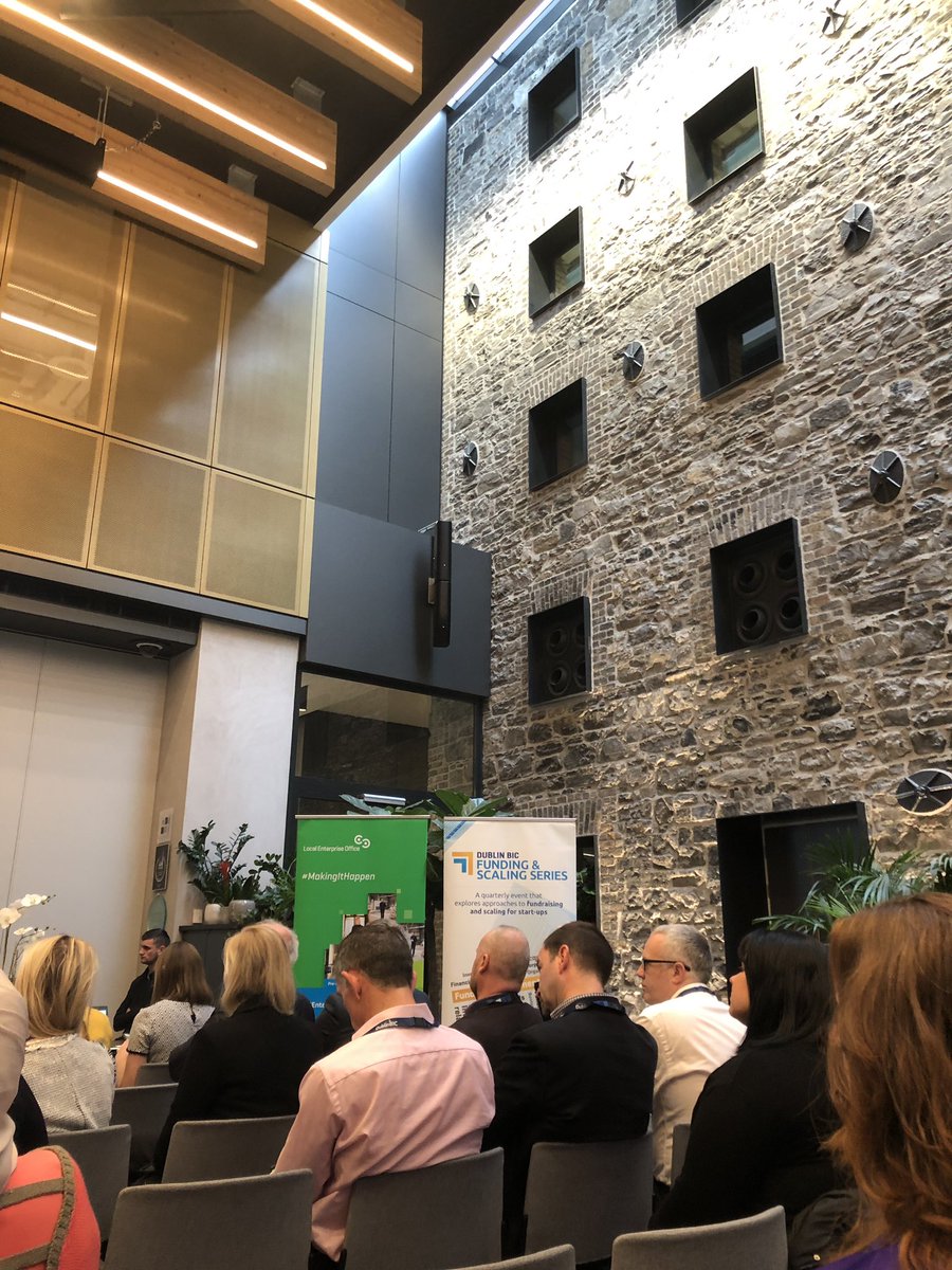 linkalist's tweet photo. Early start today to attend @BICDublin funding and scaling event. https://t.co/WzSMGmpx3X