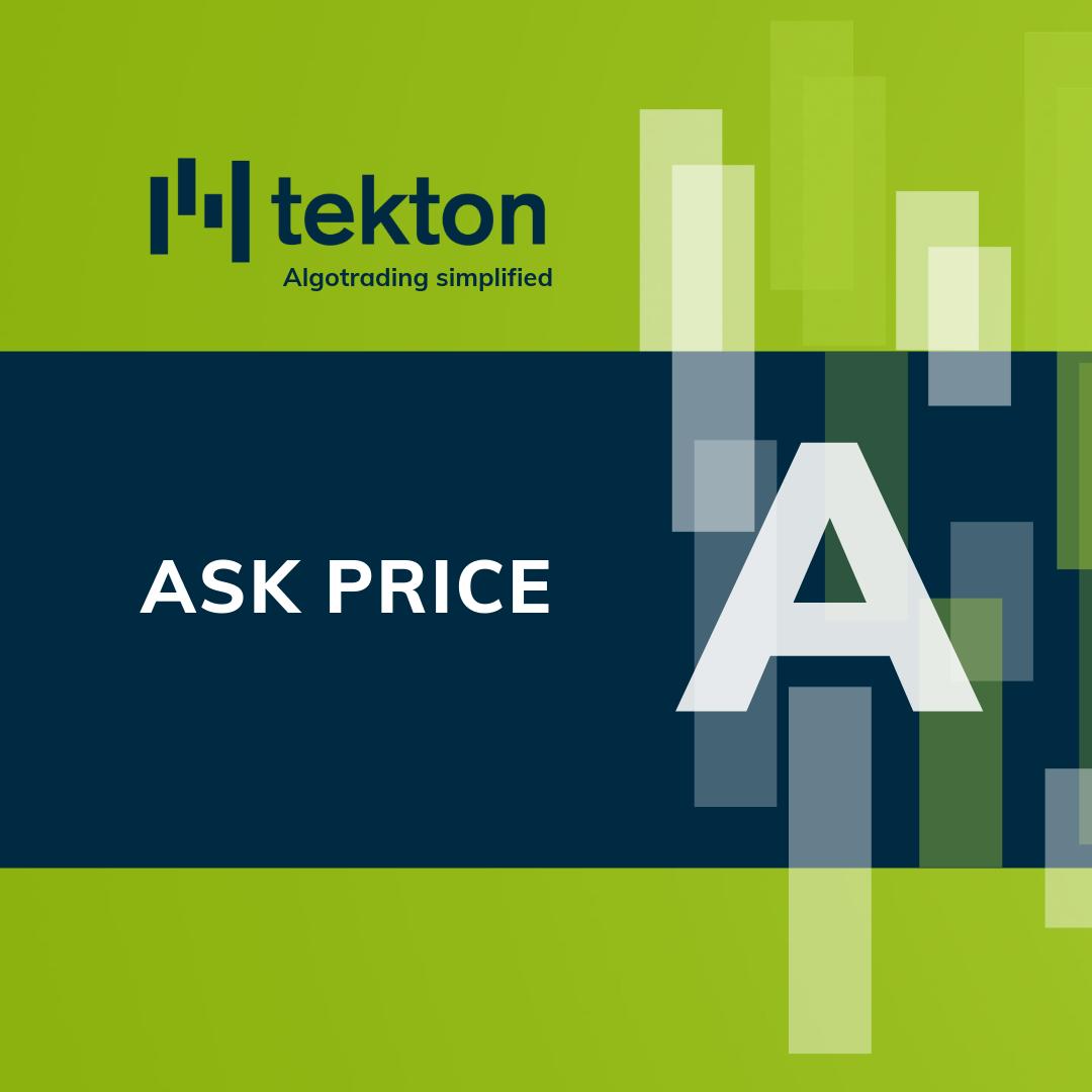 TektonAlgo's tweet photo. Ask is the lowest price acceptable to the buyer

#2ringmarkets #tektonalgo #tektonalgorthim #algoexplained #tektonglossary #currency #tips2trade #fxtrading #algotrading https://t.co/HgZKnEBynG