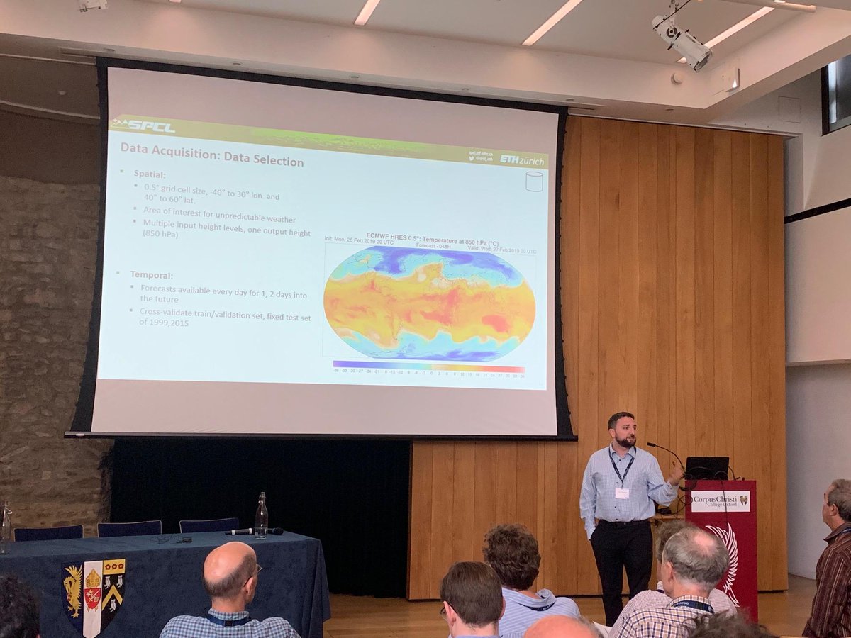SPCL@ETH (@spcl_eth) on Twitter photo Tal <a href="/tbennun/">Tal Ben-Nun</a> gave a talk in Oxford this week on using #DeepLearning to improve weather uncertainty quantification in Ensemble Prediction Systems at the Workshop for #MachineLearning for Weather and Climate Modelling: users.ox.ac.uk/~phys0895/mlwc…
<a href="/CSatETH/">ETH CS Department</a> <a href="/ETH_en/">ETH Zurich</a> Tal <a href="/tbennun/">Tal Ben-Nun</a> gave a talk in Oxford this week on using #DeepLearning to improve weather uncertainty quantification in Ensemble Prediction Systems at the Workshop for #MachineLearning for Weather and Climate Modelling: users.ox.ac.uk/~phys0895/mlwc…
<a href="/CSatETH/">ETH CS Department</a> <a href="/ETH_en/">ETH Zurich</a>