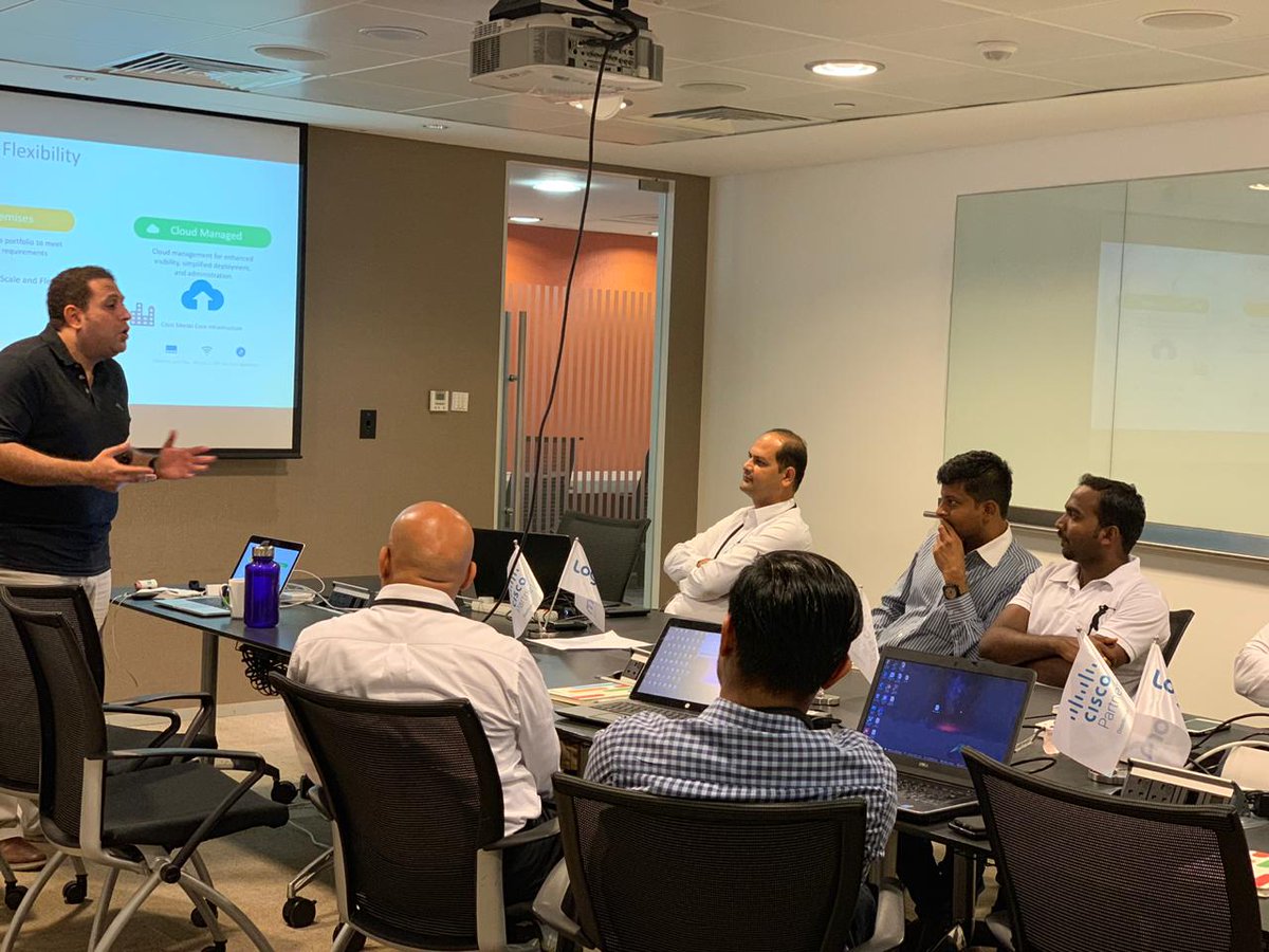 KatrinaPitogo's tweet image. #HappeningNow: #Day2 of our #SMBBootcamp at @Cisco Office in #Dubai with @LogicomDisti UAE Team in collaboration with #FastLane for our valued #CiscoSBPartners, where they got a better understanding and be equipped to open up big business opportunities.
#WeAreCisco #LogicomCisco