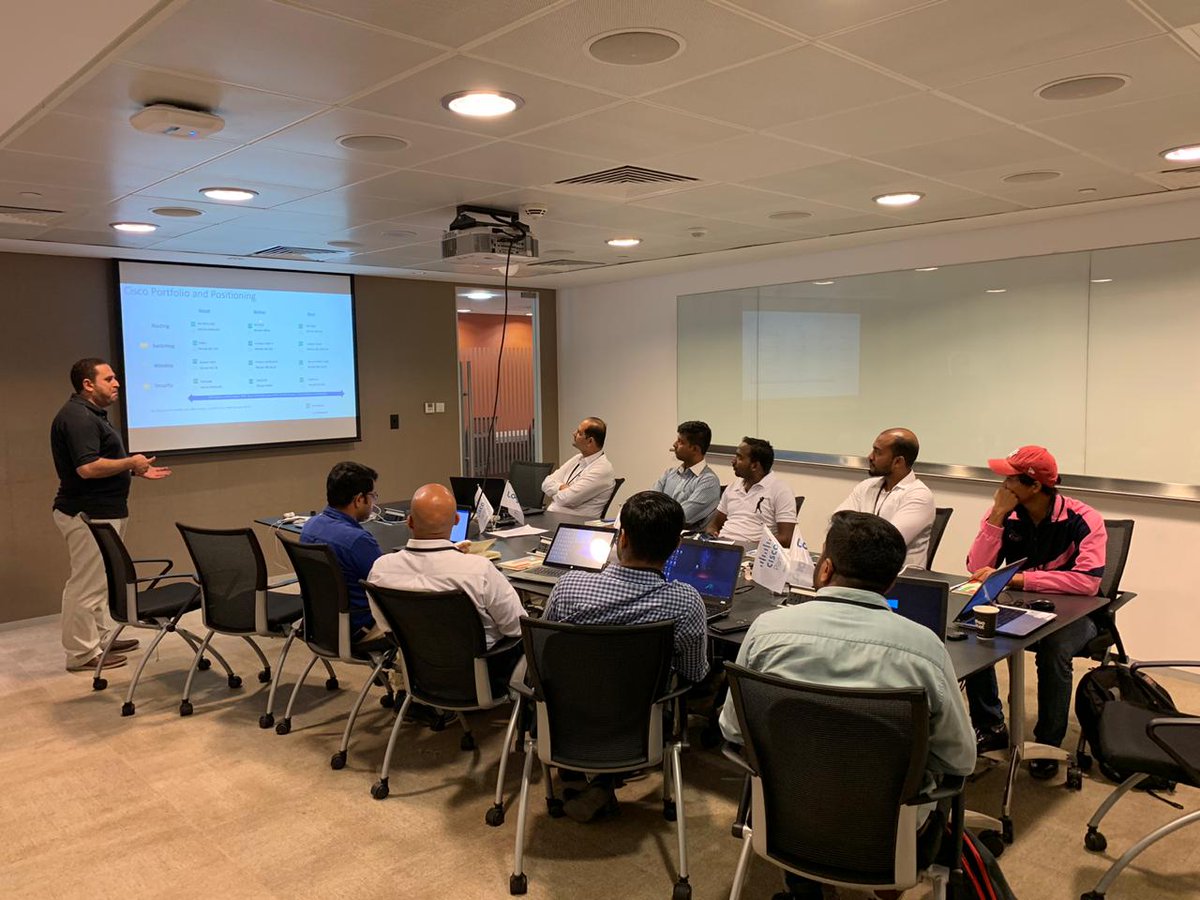 KatrinaPitogo's tweet image. #HappeningNow: #Day2 of our #SMBBootcamp at @Cisco Office in #Dubai with @LogicomDisti UAE Team in collaboration with #FastLane for our valued #CiscoSBPartners, where they got a better understanding and be equipped to open up big business opportunities.
#WeAreCisco #LogicomCisco