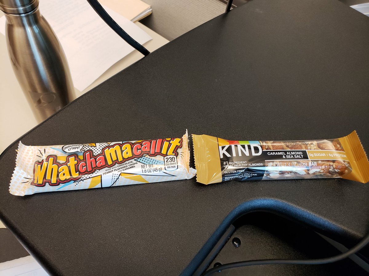 KBsportsguy's tweet photo. Starting a new challenge, what's a candy bar? Old school candy vs Millennium style health bar. #candybarchallenge
#wheelpotential https://t.co/wLykt7H7G0