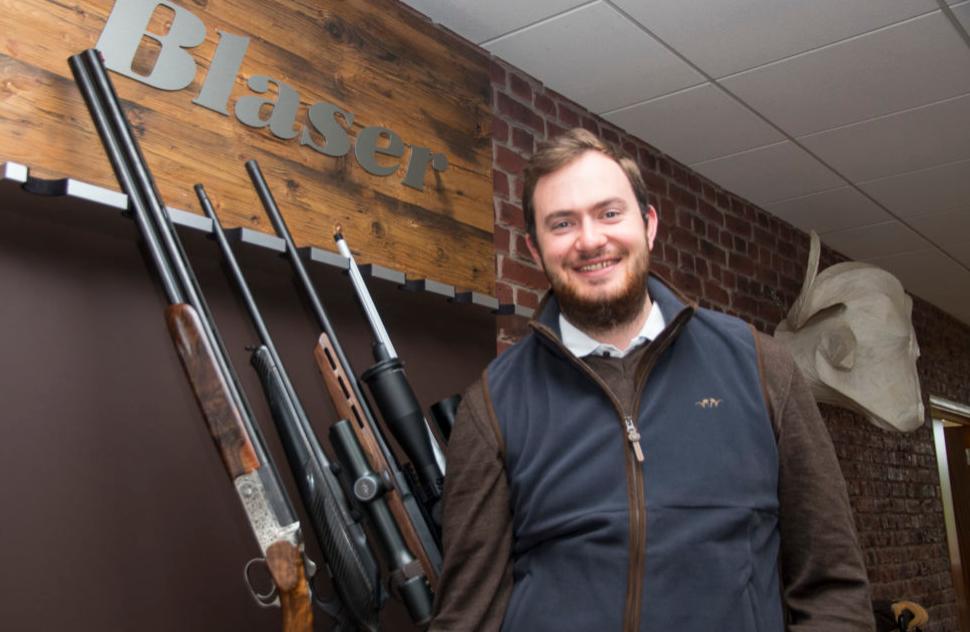 GunTradeNews's tweet photo. Colin Fallon joins Frederic Hanner, the new CEO of the @Blaser_USA Group in the UK, as he sets out his vision for the future of brands such as Blaser, Mauser, @SauerUK and @minoxuk

https://t.co/pp2RHxC7B1 https://t.co/t496SbKHYn