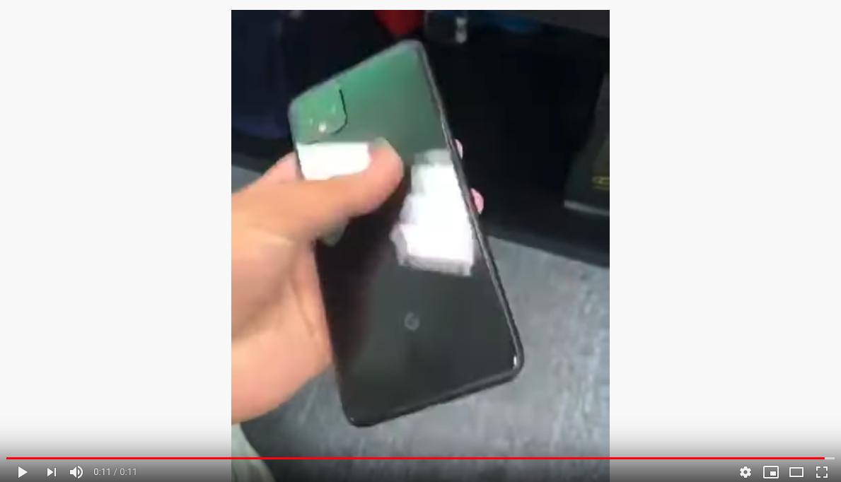 Slashleaks's tweet photo. #Google - #Pixel4 - Google Pixel 4 hands-on video leaks out https://t.co/W00VOq0Am1 https://t.co/G8q3IadjX6