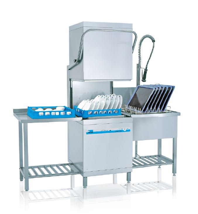 The DV80.2 is one of Meiko’s best-selling pass through dishwashes. This is no ordinary machine – its wash and rinse system, the unique filter system &amp; the perfectly designed wash tank system is a pleasure to work with
#meiko #commercialkitchens #dishwasher #topservice  #thatedge