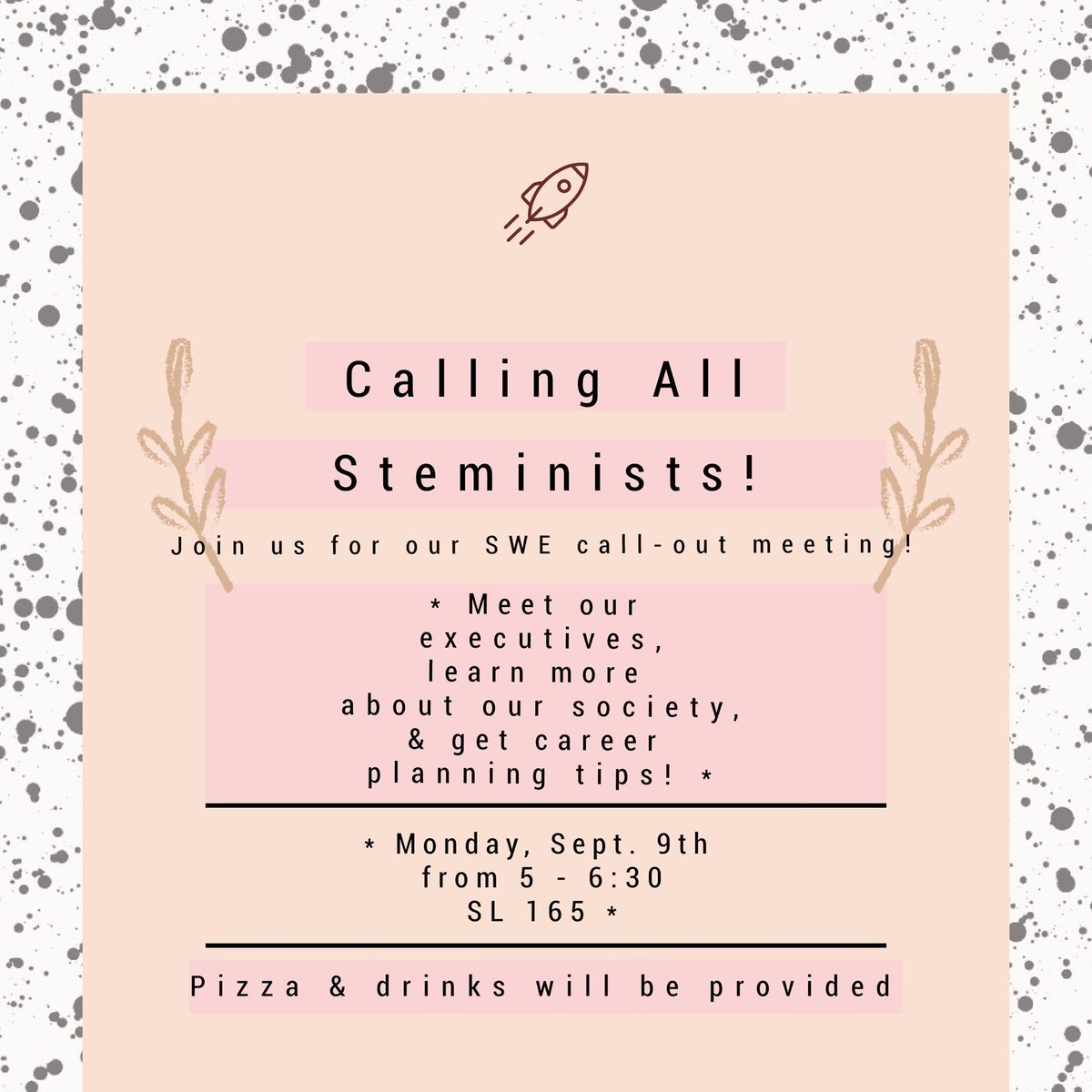 Come meet our exec board this Monday at 5! Will you be there?