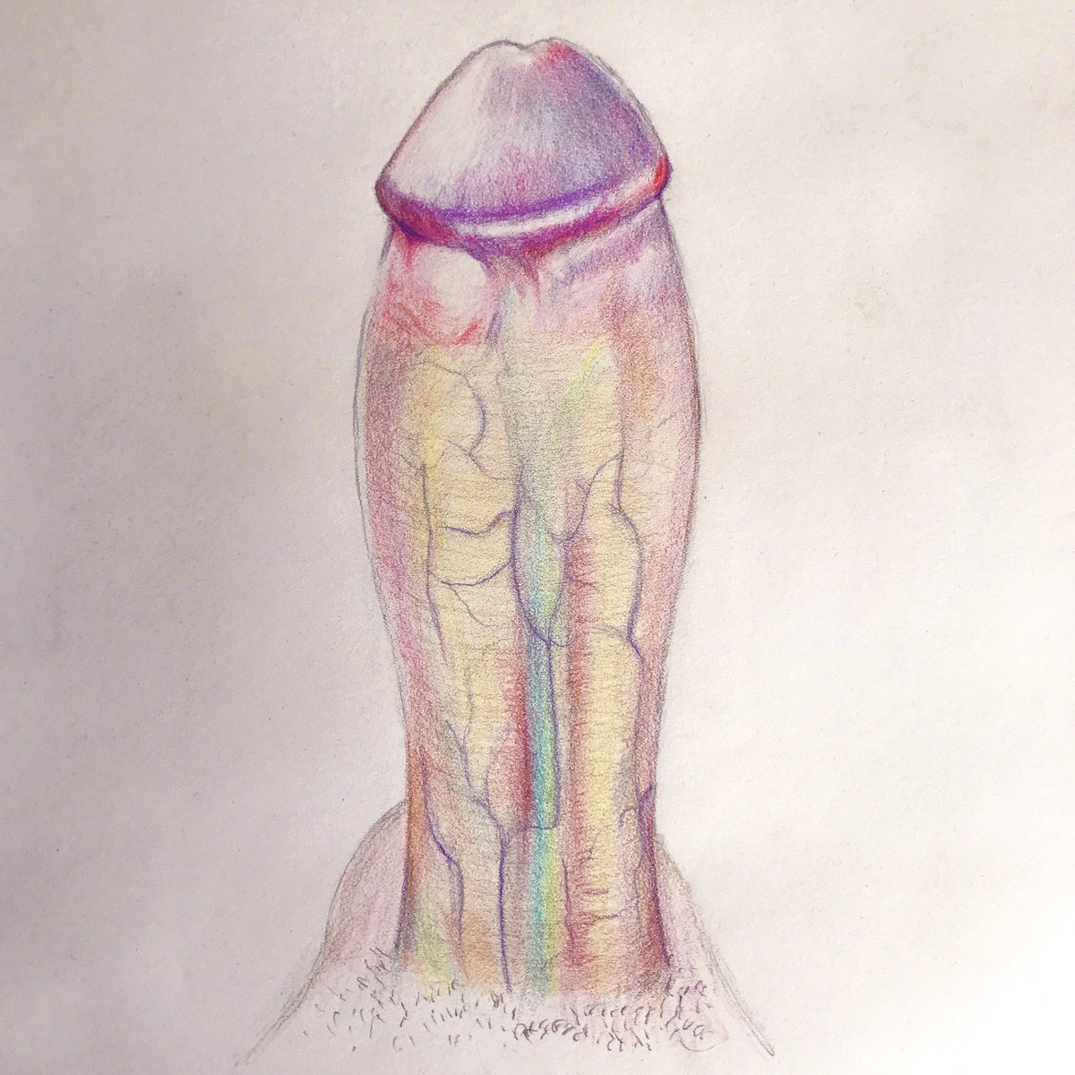 Adding more colouring and shading to the Penis Portrait of Wide Dick Derek 🤤🍆<a href="/ScottishHung/">Hung Scottish Guy</a>