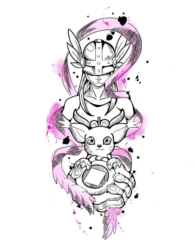 Dann_atila's tweet photo. ARTE DISPONÍVEL
Da série: Infância que me acompanha
Quem aí nunca viu digimon?
#Tailmon e sua digievolução #Angewomon
________________________________________________
#Digimon #digievolução #aquarela #simpleline
#artoria_tattoo #Danatila #Brasiliatattofestival https://t.co/O4J6hkRYl2