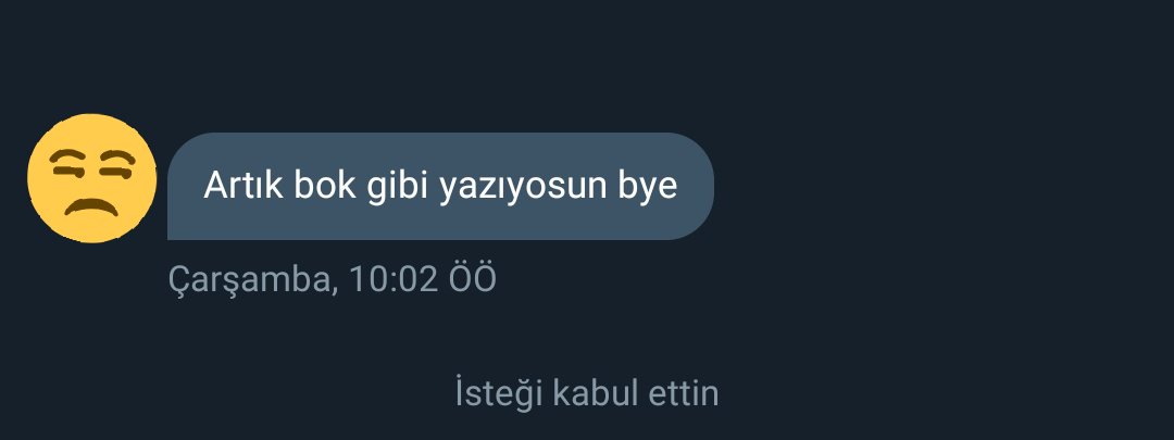 plainead's tweet image. Hoşçakal beybi