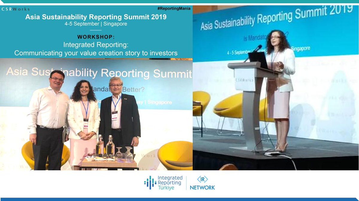 erta_tr's tweet photo. "Integrated Reporting: Communicating your value creation story to investors" workshop has been held at Asia Sustainability Reporting Summit in Singapore. Our Chairperson #ProfDrGulerAras took part in the workshop as a speaker. #integratedreporting #ReportingMania @CSRWorks_ https://t.co/aLUZ3Fd4nx