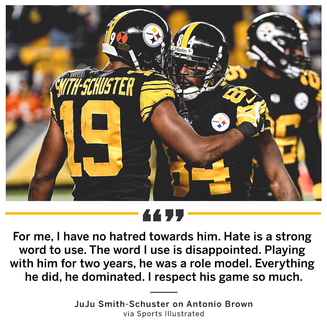 Espn On Twitter Juju Smith Schuster Has No Hard Feelings Towards Antonio Brown Espn On Twitter Juju Smith Schuster Has No Hard Feelings Towards Antonio Brown