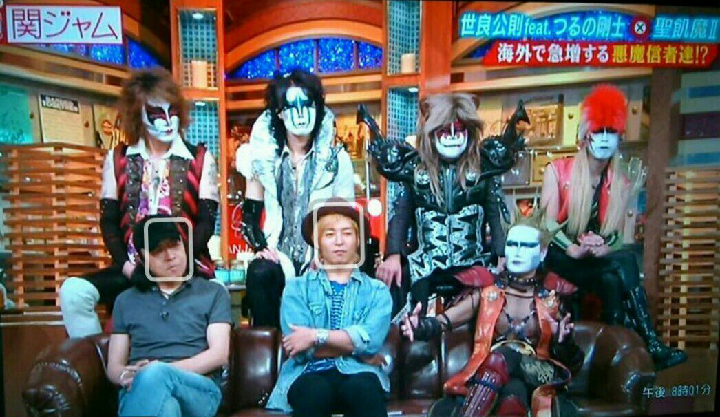 【SAI】聖飢魔II 40th 構成員ベアー　ルーク篁参謀　ゼノン石川和尚 ゼノン石川和尚（B）（撮影：山田晋也） - 聖飢魔II「1、2、3、ダー