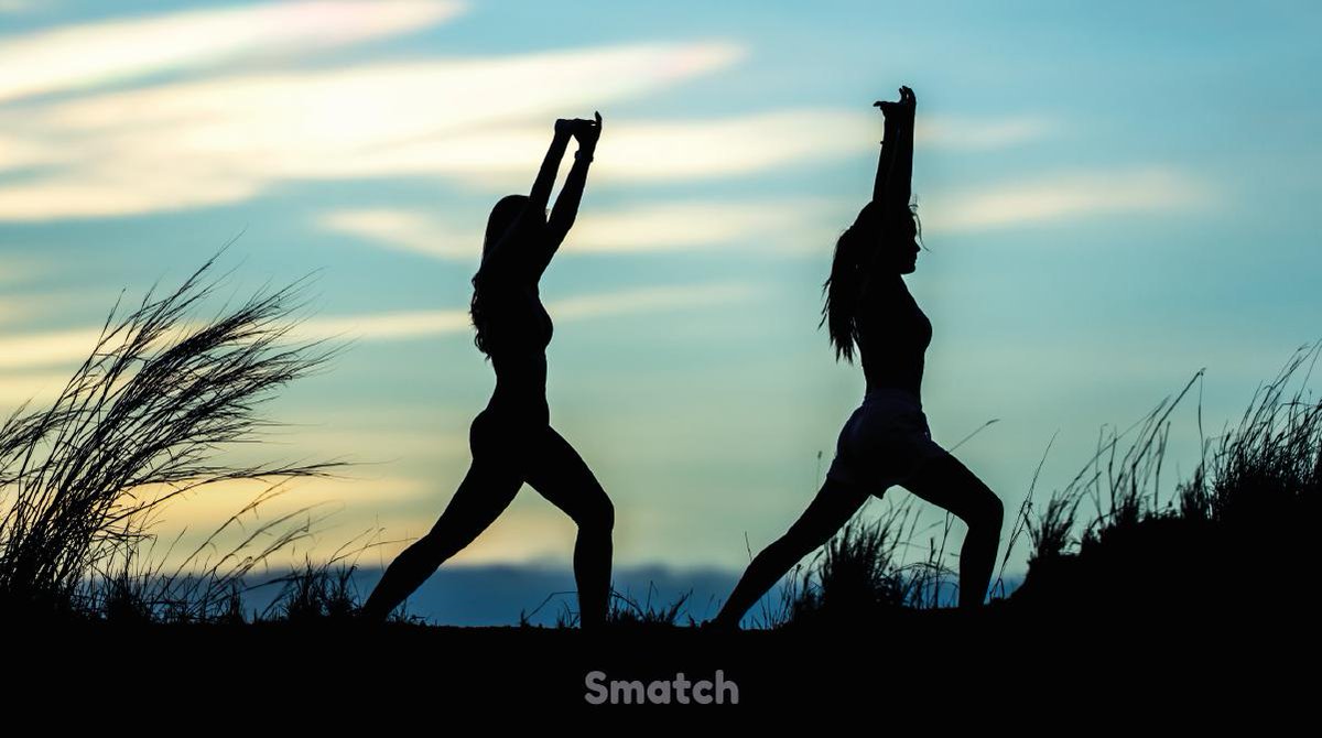 Lets_Smatch's tweet photo. Free for an outdoor #yoga session with your Smatch? 🧘‍♀🧘‍♂

Download here: https://t.co/R6U9NPjRBF

#Connect #Meet #Practice https://t.co/kQPqWbCjCz