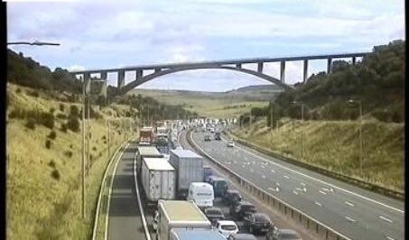 SaddIndependent's tweet image. M62 CLOSED EASTBOUND

All traffic is being held on the M62 following a serious collision.

Emergency Services are currently at the scene, located Eastbound between junction 23, for New Hey Road, and junction 24, for Ainley Top.

M62 is expected to be closed all afternoon