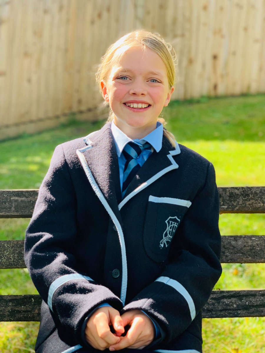 Congratulations to our first pupil ‘Head of School’.
Naturally she is extremely excited but also a little nervous.
‘I’m not sure what to expect yet. I have my first meeting tomorrow. I’ve always loved Hemdean House because it’s like a big family’
#headofschool #headgirl