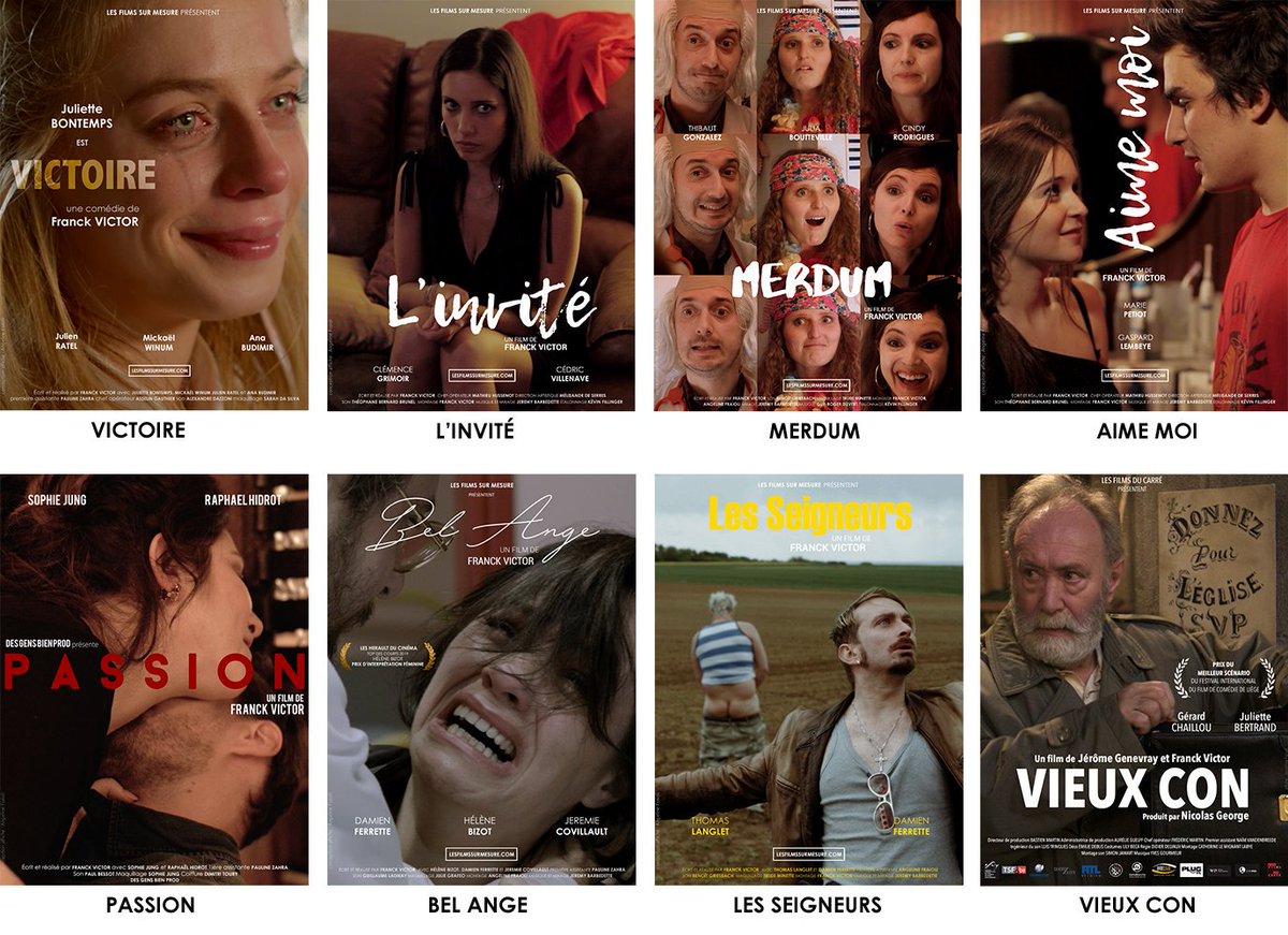 8 court-metrages a decouvrir le lundi 14 Octobre a la SACD :
Bande-annonce vimeo.com/357305277