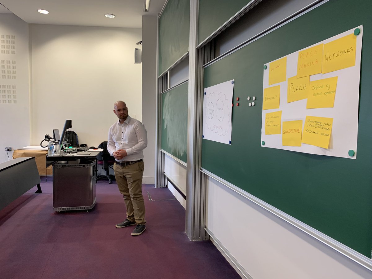 franzbenjamin's tweet photo. Full house at #platial19! Interactive session and lot’s of interdisciplinarity!
@CIMethods @GIScienceHD @rwesterh87 https://t.co/aBk39Pra7I