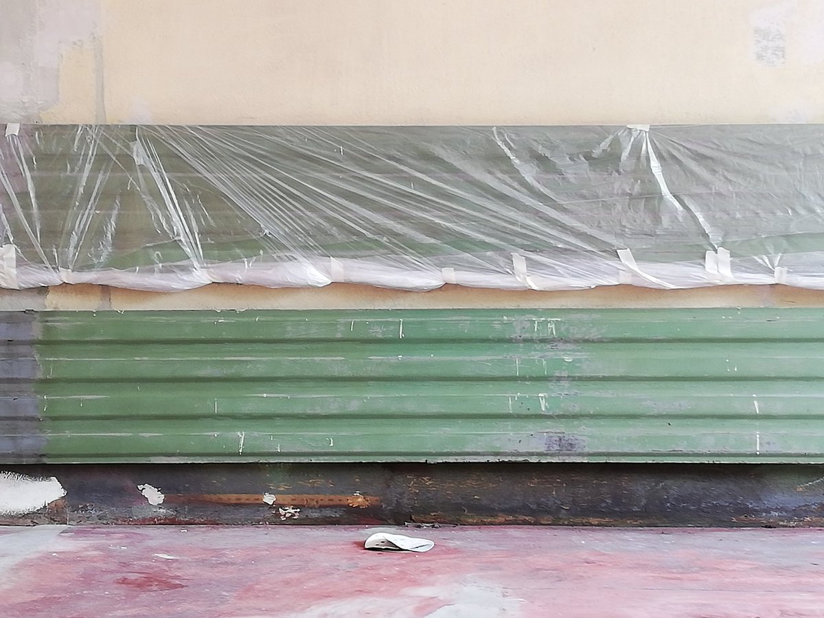 Renovating our next office. Taping styles
#gamedev #indiegames