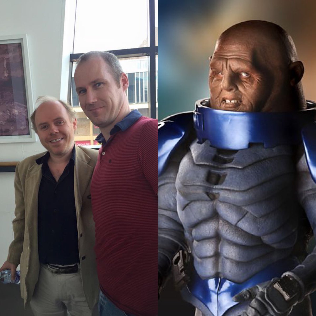 Geeky_Guys's tweet photo. When Mr-P met Sontaron First Battalion Leader Strax 🥔👦🏻😃
I think it’s about time the Doctor 
became reacquainted with Strax 
@StanDarkley #DanStarkey #Strax #drwho #doctorwho #tardis #sontaron #sontaha https://t.co/xvmJXdkX80
