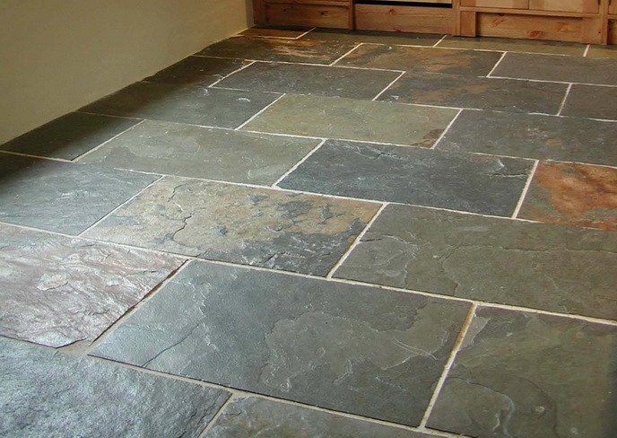 Natural stones floor