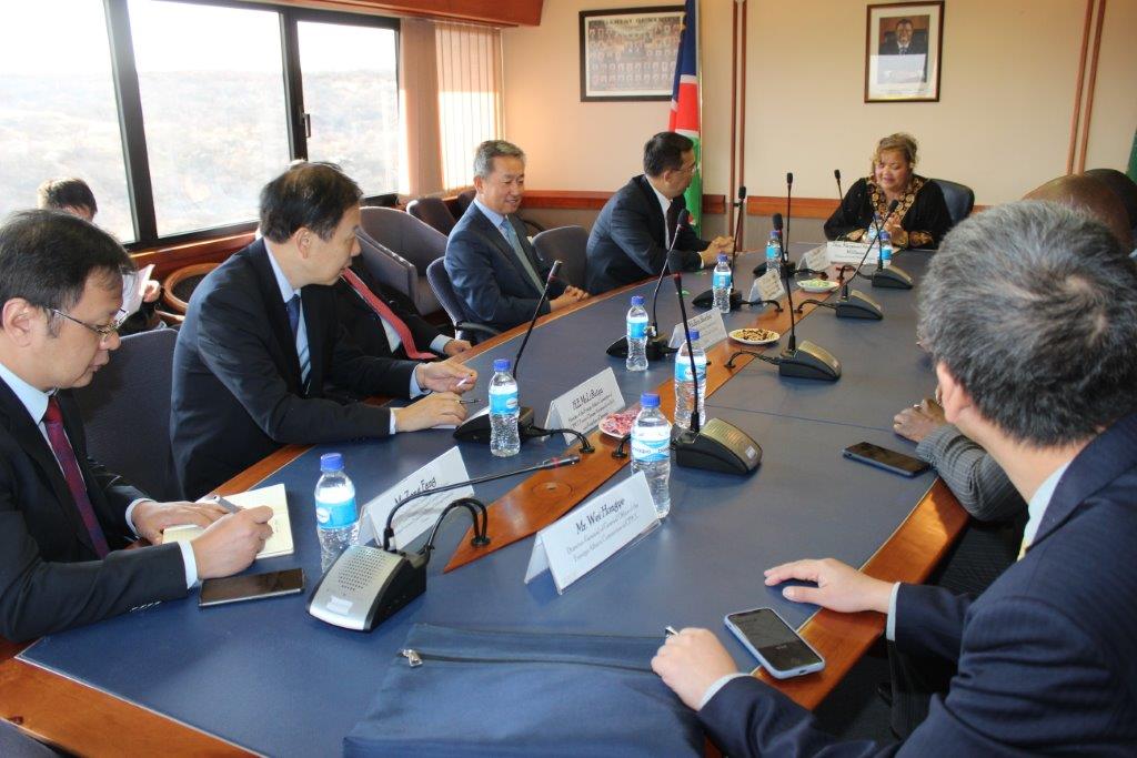 ChairpersonNC's tweet photo. Yesterday, a delegation from the Chinese People's Political Consultative Conference (CPPCC) led by Mr. Wang Min, Deputy Minister of the Foreign Affairs' Committee of the CPPCC. https://t.co/6X7QyPQs6z