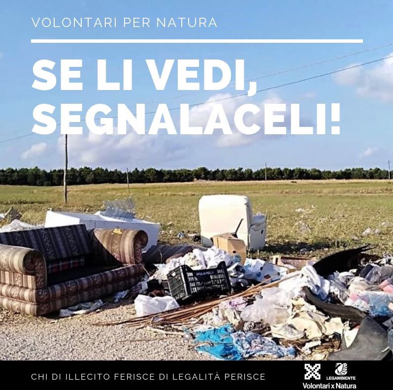 LegambienteLab's tweet photo. ❌ Se vedi una discarica abusiva, segnalacelo! Scarica 🤳 l'app gratuita #GaiaObserver, carica la foto, inserisci la posizione 📍e invia la tua segnalazione! Aiuterai i #volontarixnatura a individuare gli illeciti ☢️🚯 Puoi anche segnalare incendi 🔥https://t.co/sb6kubqDXf #vxn https://t.co/EarJibZXro
